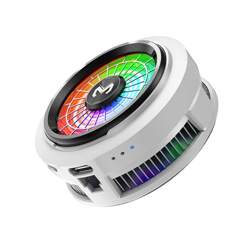 "AeroFreeze™ - Magnetic RGB Semiconductor Phone Cooler"
 