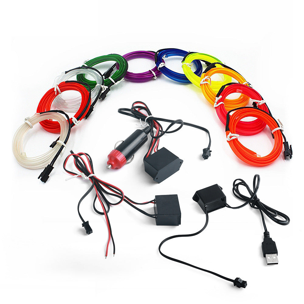 AeroGlow™ Car Interior LED Neon Strip or Aerofinds Ambient Atmosphere Lighting