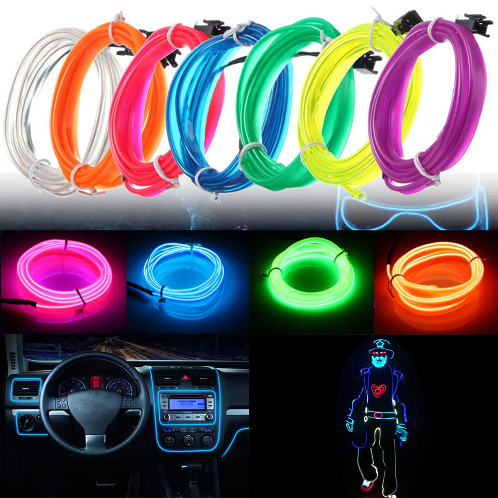 AeroGlow™ Car Interior LED Neon Strip or Aerofinds Ambient Atmosphere Lighting