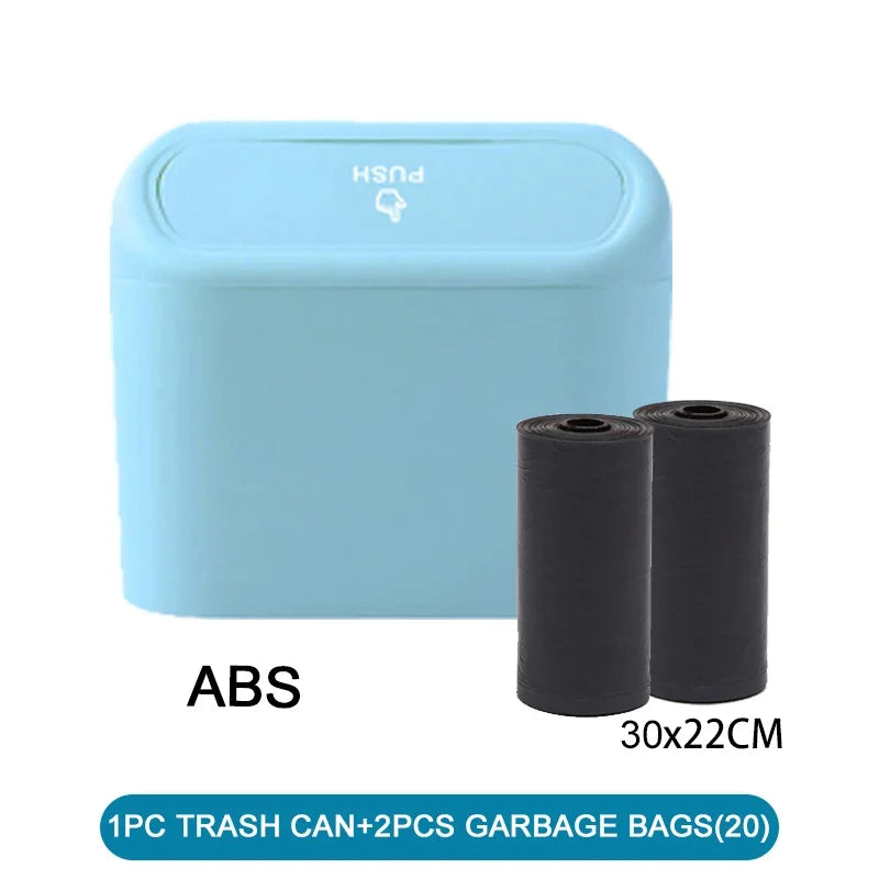 AeroTrash™ Sleek Car Trash Can or Aerofinds Mini Push-Top Car Organizer