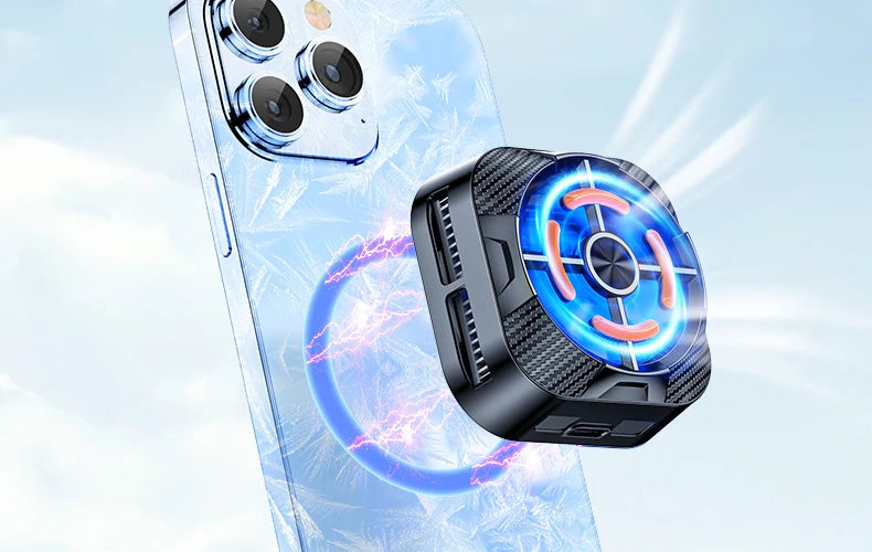 "AeroCool™ - Magnetic Semiconductor Phone Radiator"