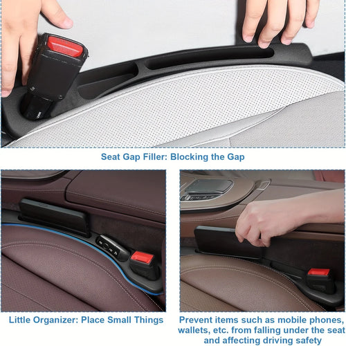AeroFill™ Car Seat Gap Organizer or Aerofinds Leather Seat Gap Filler