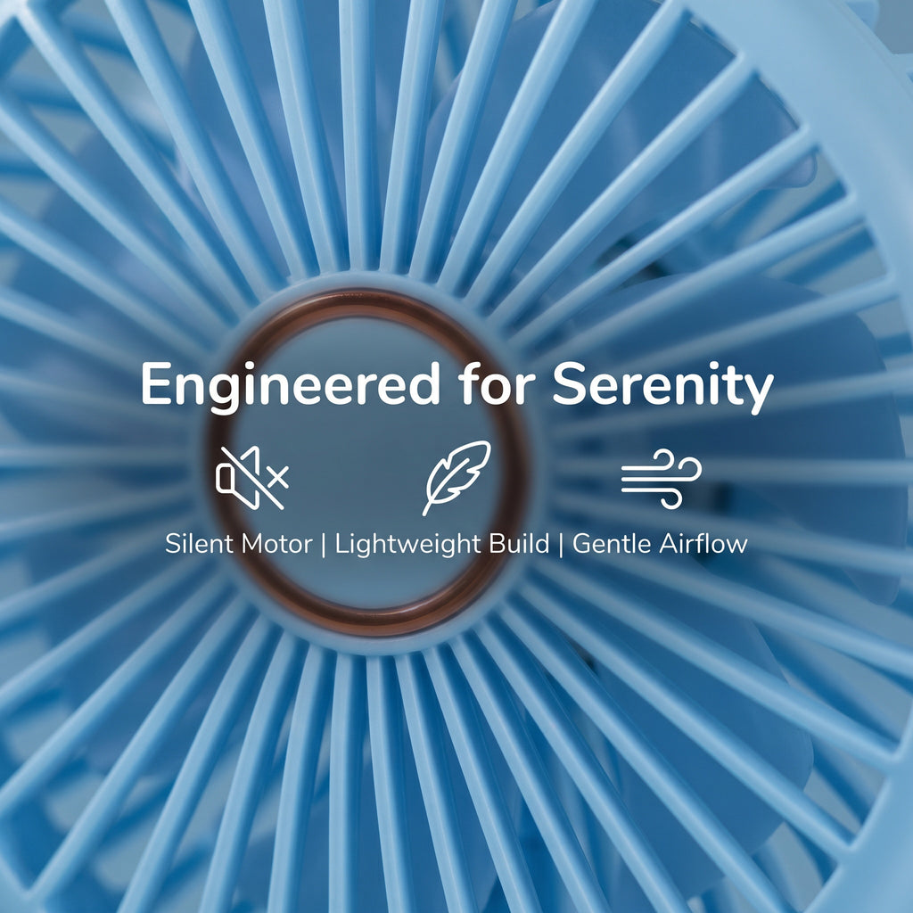 "AeroPocket™ - USB-C Rechargeable Mini Hand Fan"